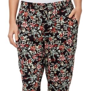 Jessica Simpson Soft Printed Pant Black Floral